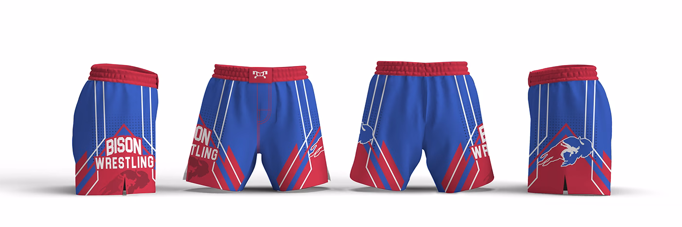 Bison WC PA 16441 Women's 6" Fight Short