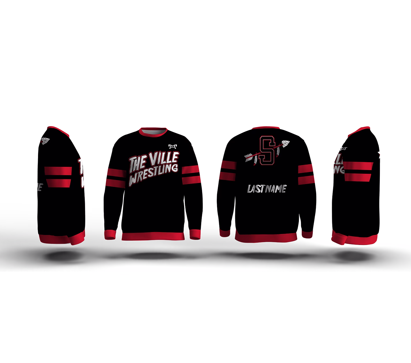 Sissonville JR Wrestling Elite Sublimated Crewneck