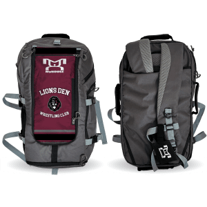 The Lions Den Wrestling Club Hybrid Gear Bag (THIS WILL SHIP IN 6-8 WEEKS)