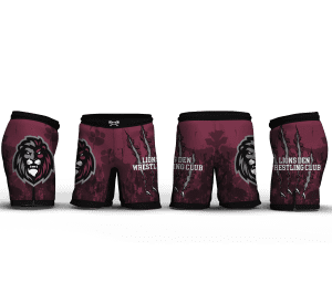 The Lions Den Wrestling Club Men's 9" Fight Short