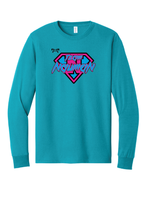 Team Nauman Diamond Heat Press Blue Crewneck