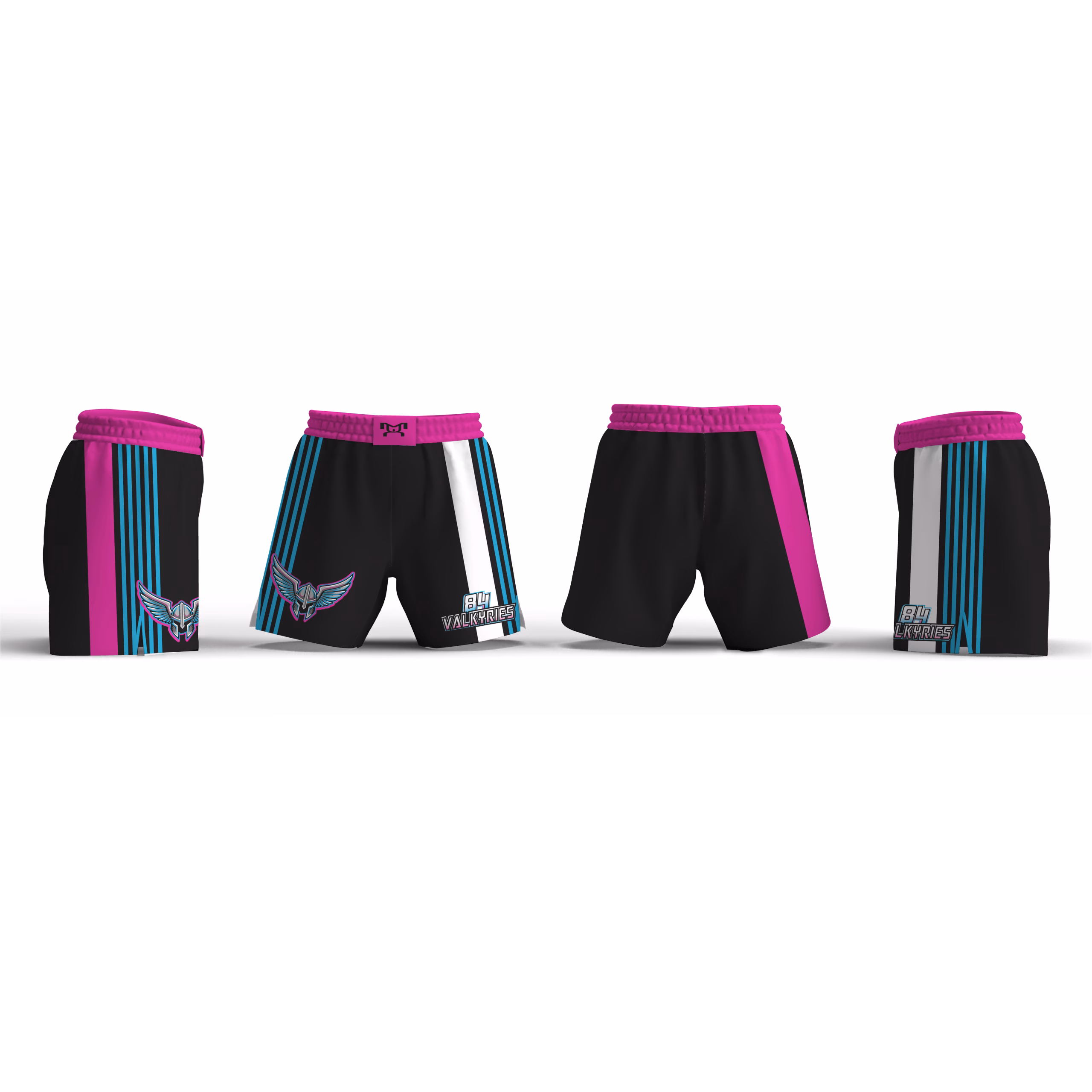 84 Valkyries Wrestling Women's 6" Fight Short