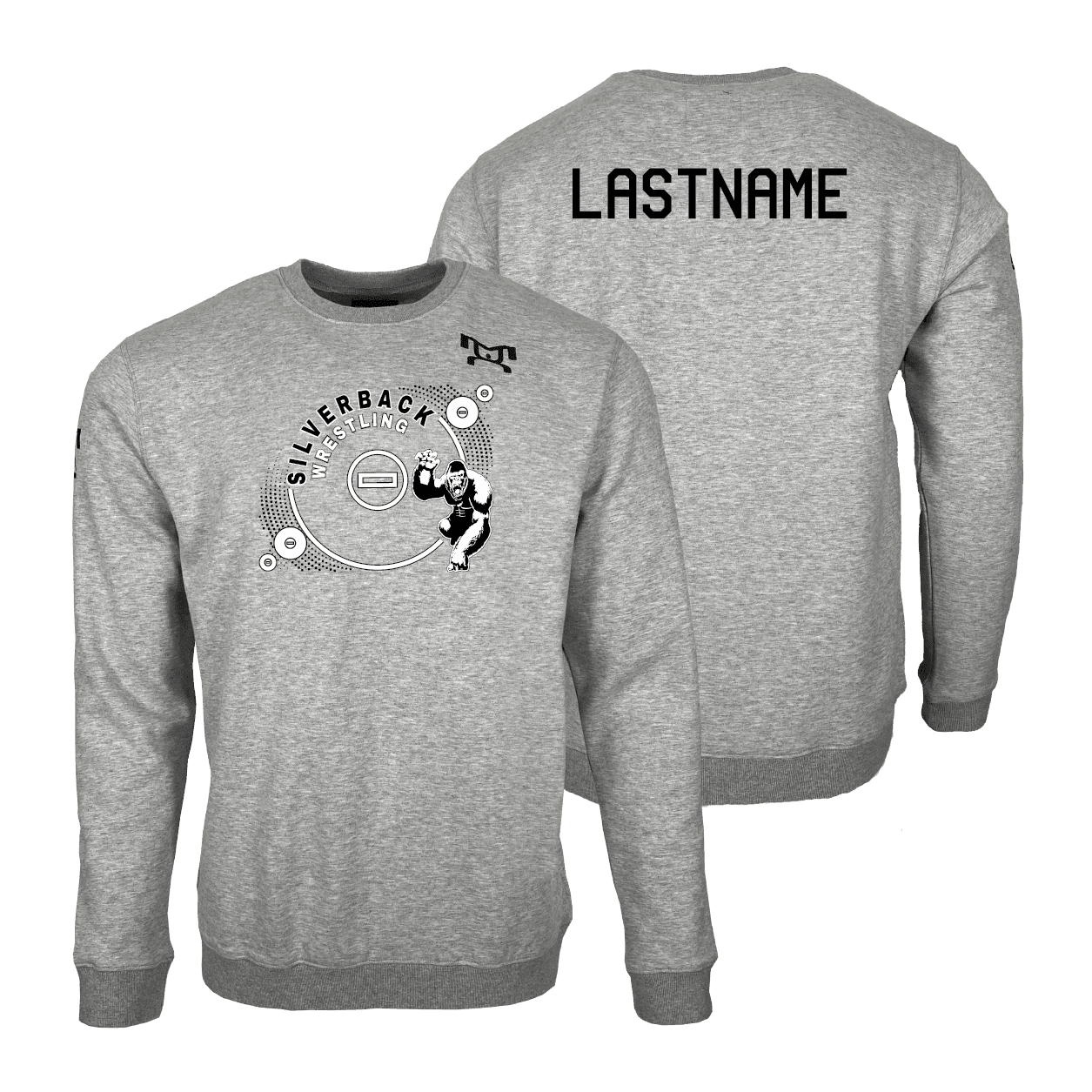 Silverback Wrestling MyHOUSE Heat Press Challenger Crewneck