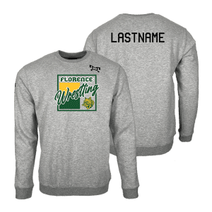 Florence Youth Wrestling MyHOUSE Heat Press Challenger Crewneck