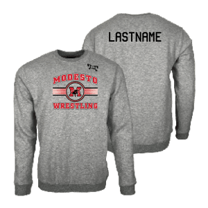 Modesto High School MyHOUSE Heat Press Challenger Crewneck