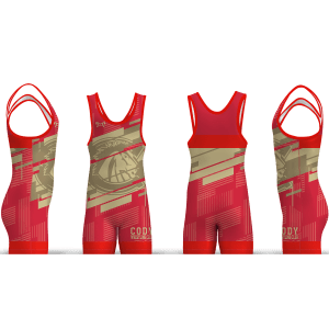 Cody Broncs Wrestling Men's Singlet