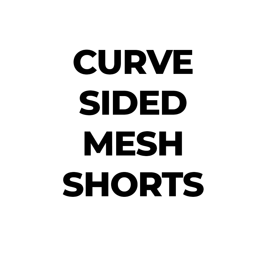 Curve Sided Mesh Shorts