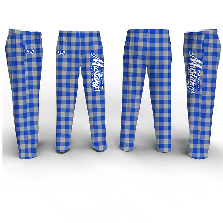 Chancellor MS Mustangs Poly Fleece Pajama Pants