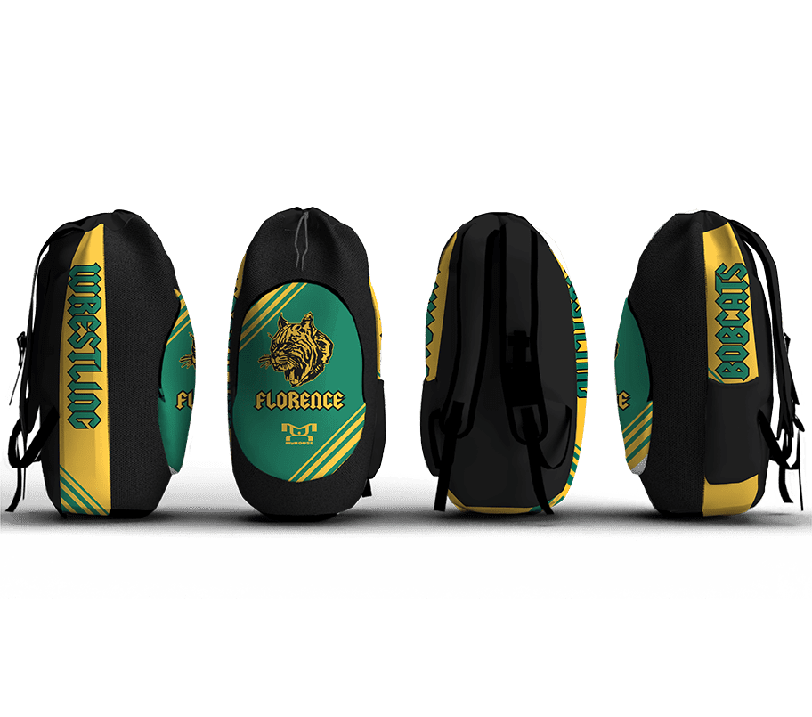 Florence Youth Wrestling Sublimated Custom Gear Bag