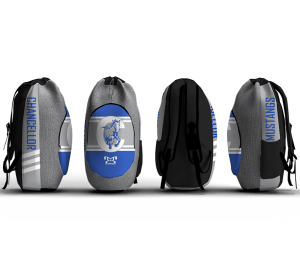 Chancellor MS Mustangs Sublimated Custom Gear Bag