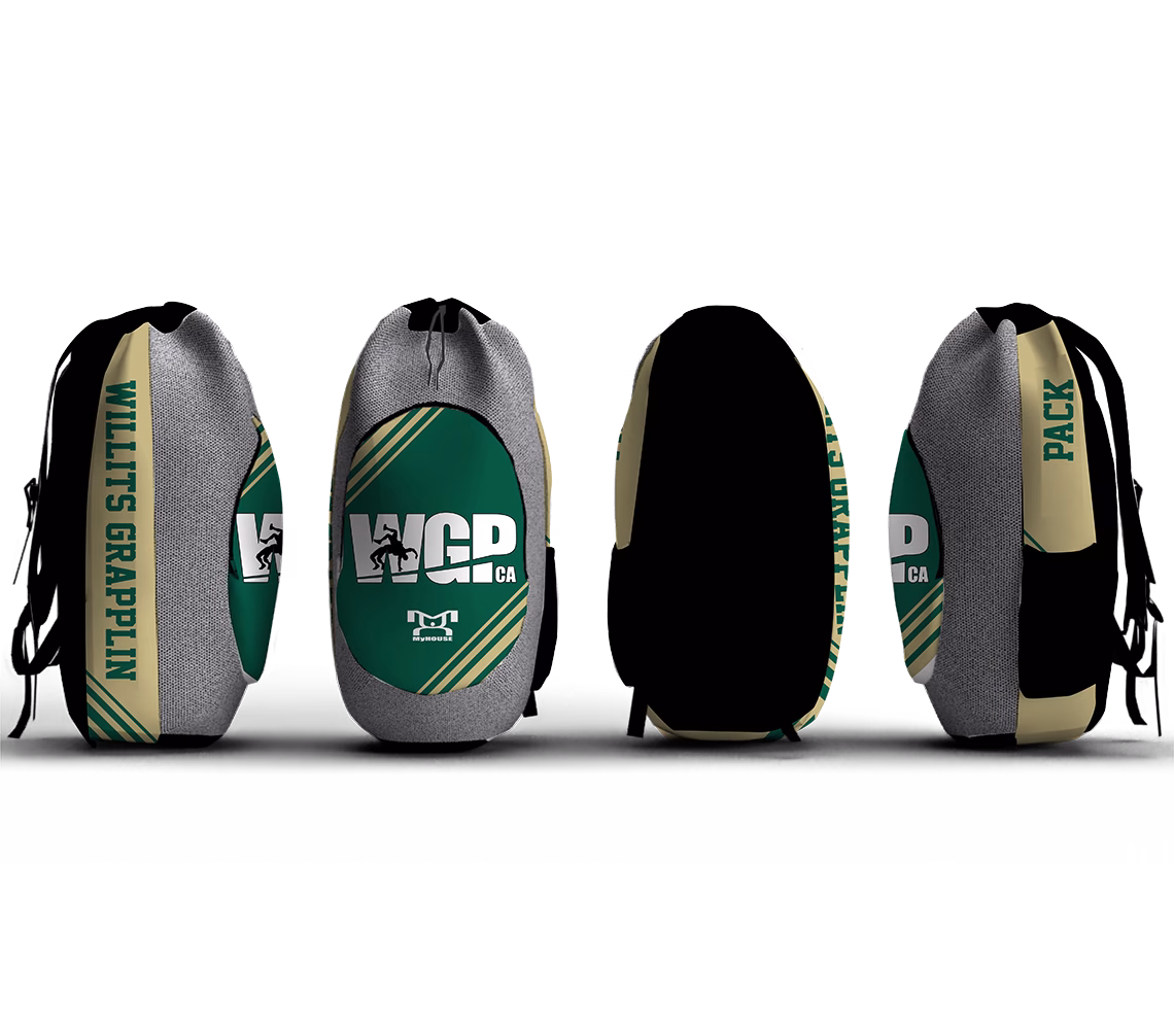 Willits Grappling Pack Sublimated Custom Gear Bag