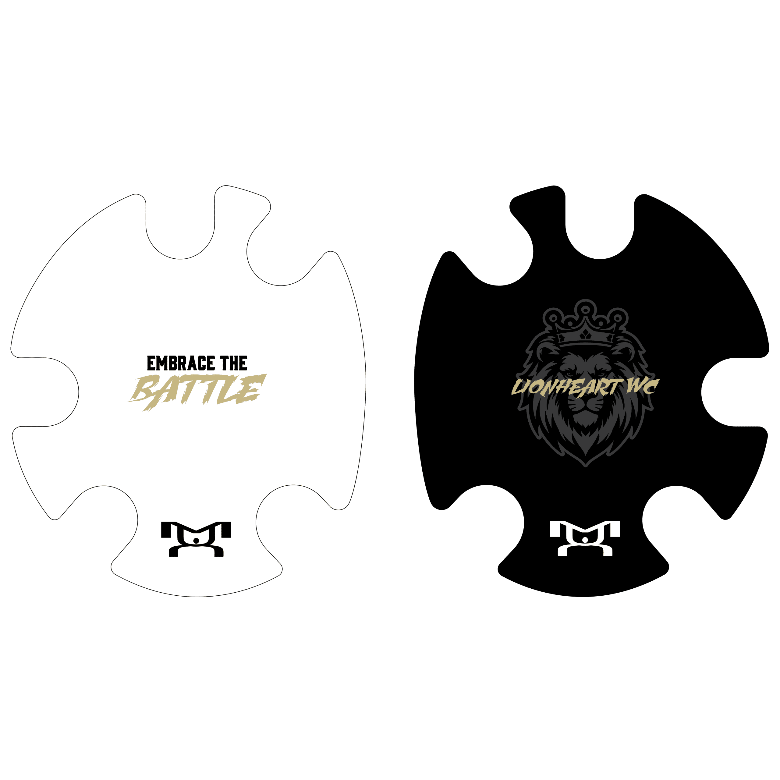 Lionheart Wrestling Club Head Gear Decal (Copy)