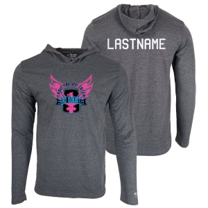 Team Nauman Phoenix Custom Heat Press Long Sleeve Hoodie T-Shirt