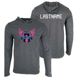 Team Nauman Phoenix Custom Heat Press Long Sleeve Hoodie T-Shirt