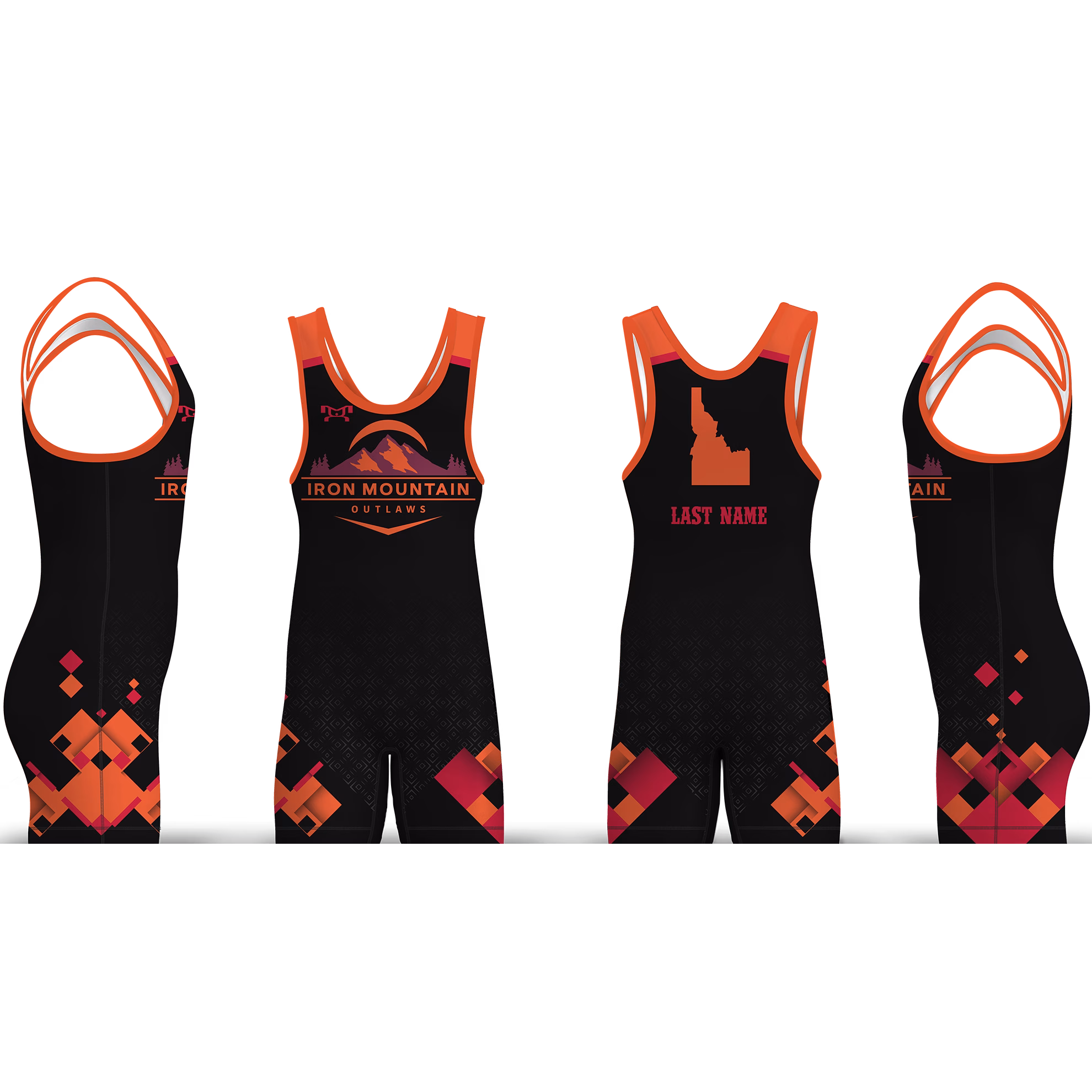 Iron Mountain Outlaws Men's Singlet