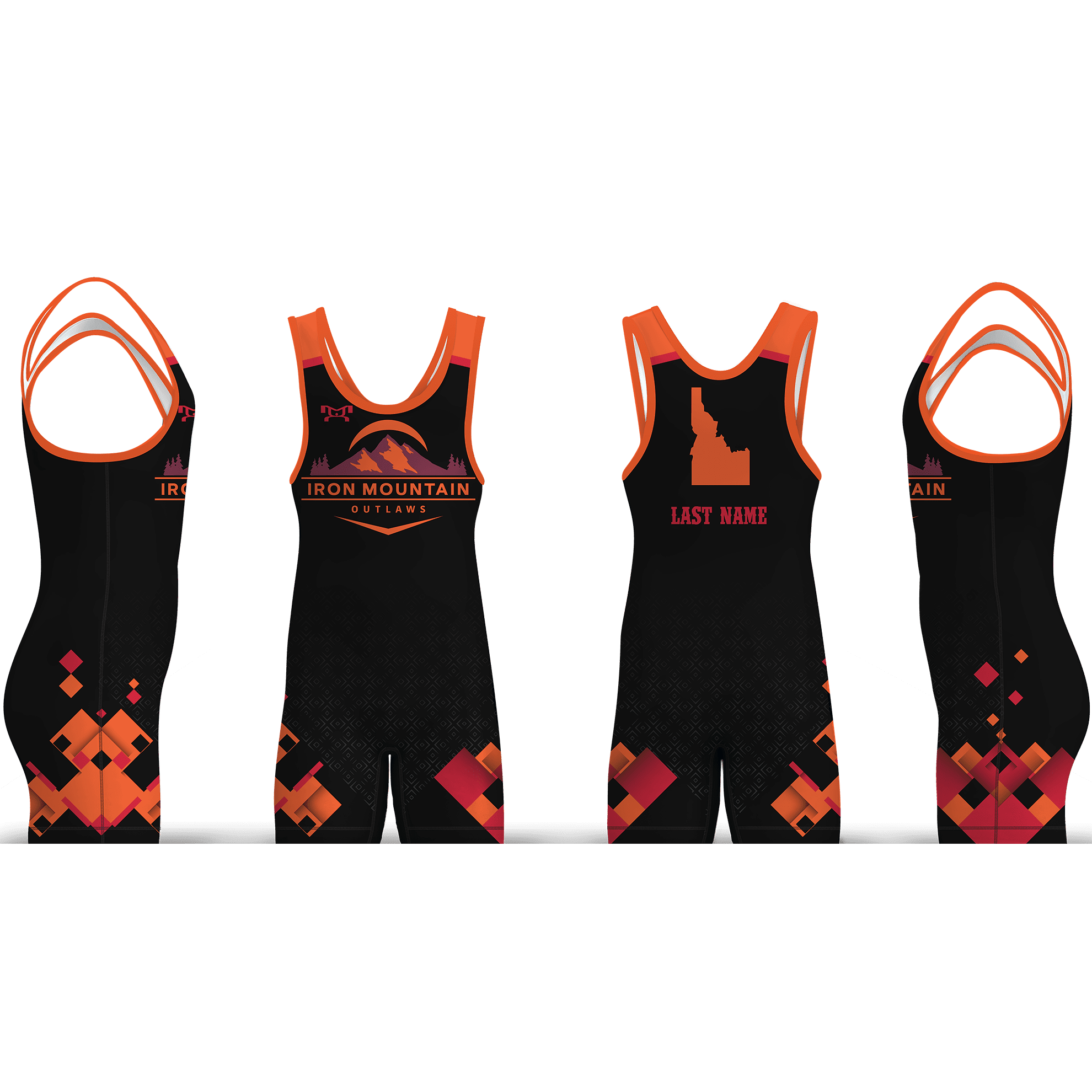 Iron Mountain Outlaws Men's Singlet