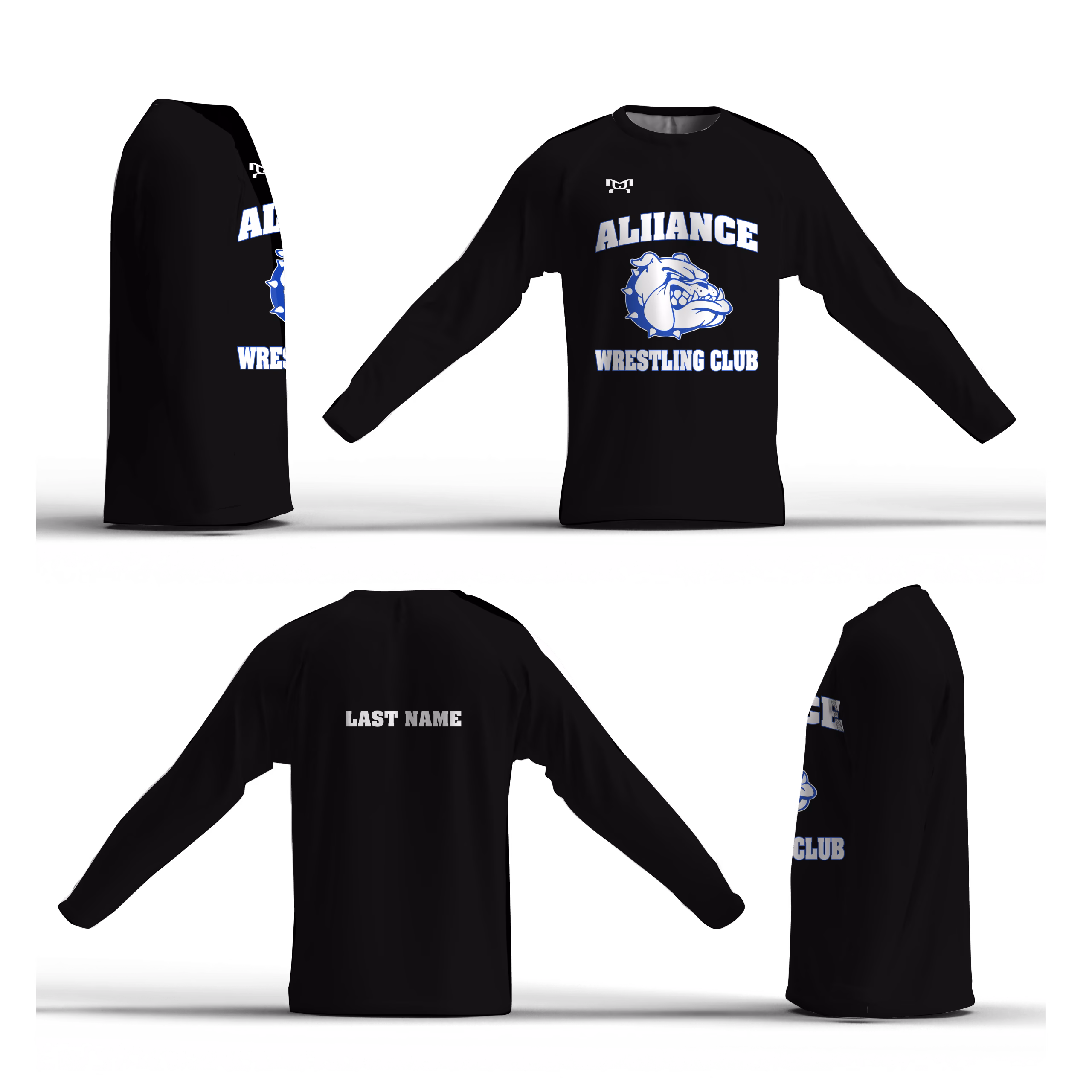 Alliance Wrestling Club Loose Long Sleeve Dri-Fit