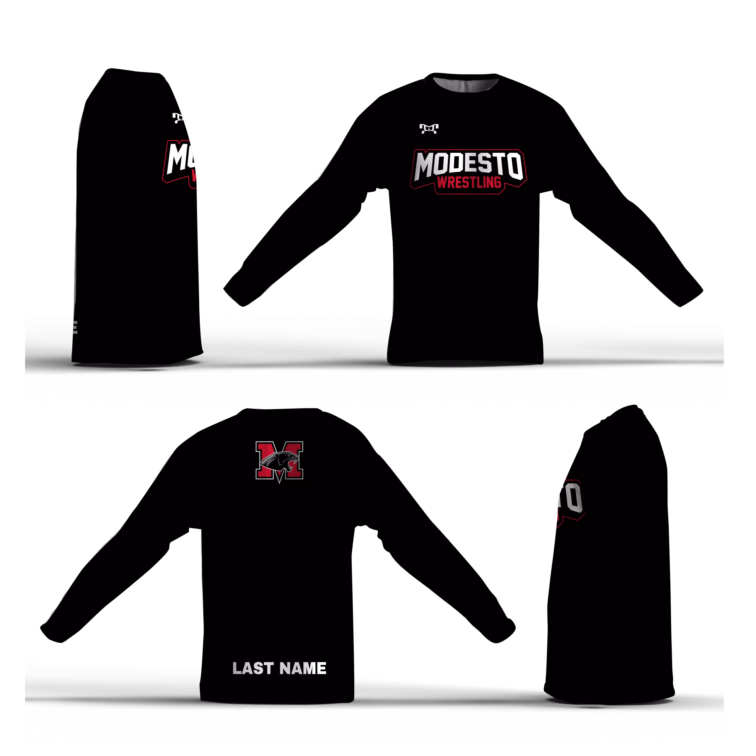 Modesto High School Loose Long Sleeve Dri-Fit