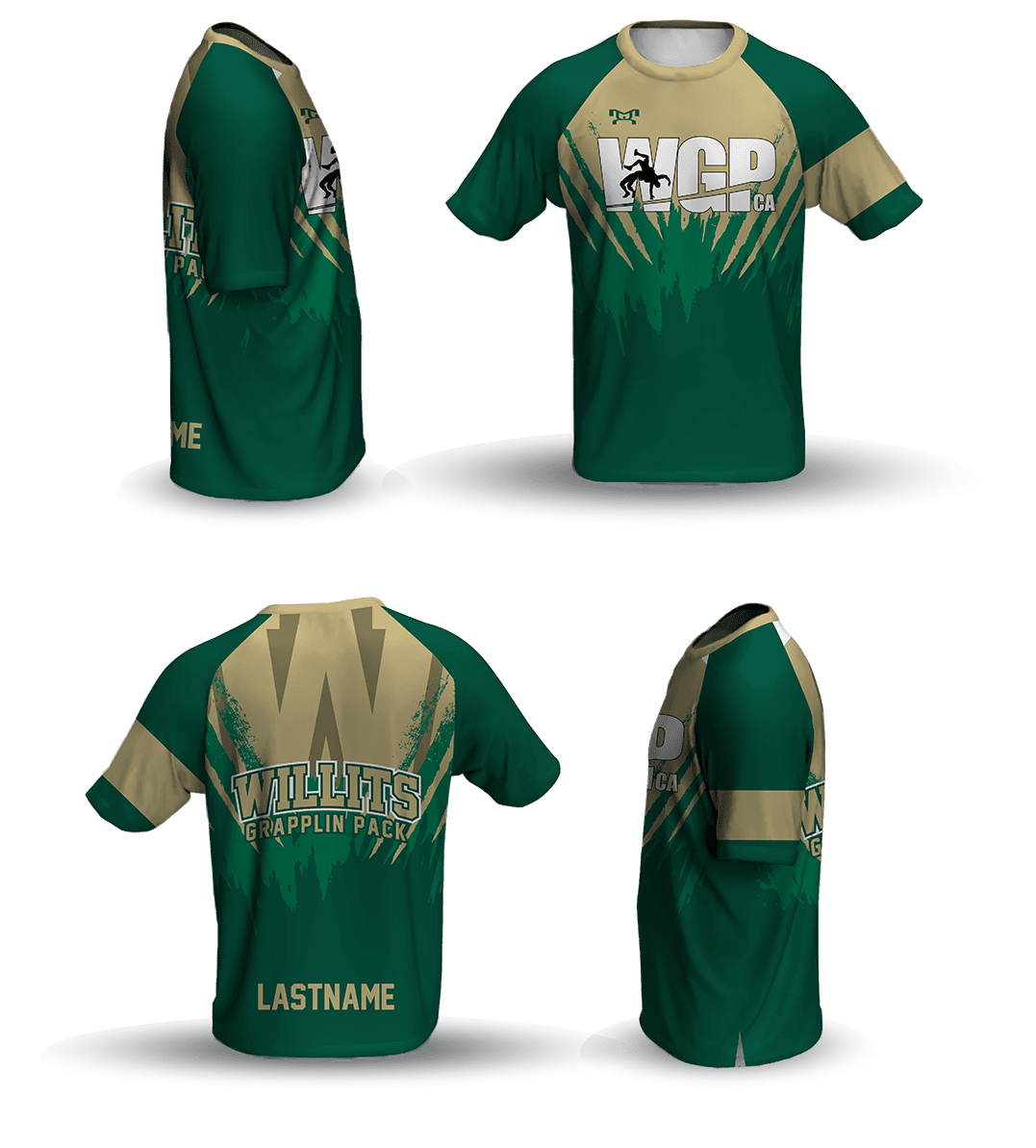 Willits Grappling Pack Loose Short Sleeve Dri-Fit