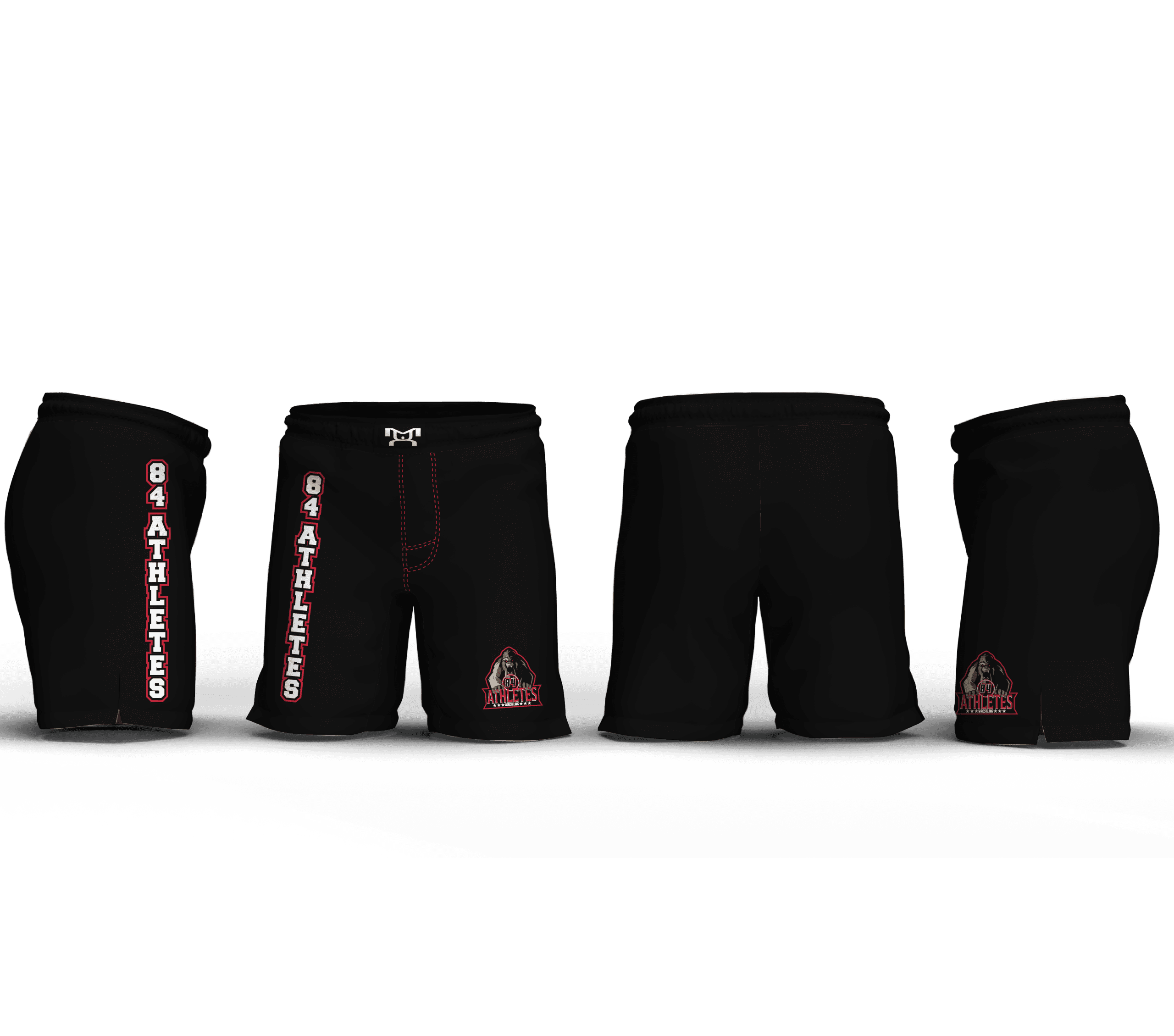 84 Athletes Men's 9" Fight Short