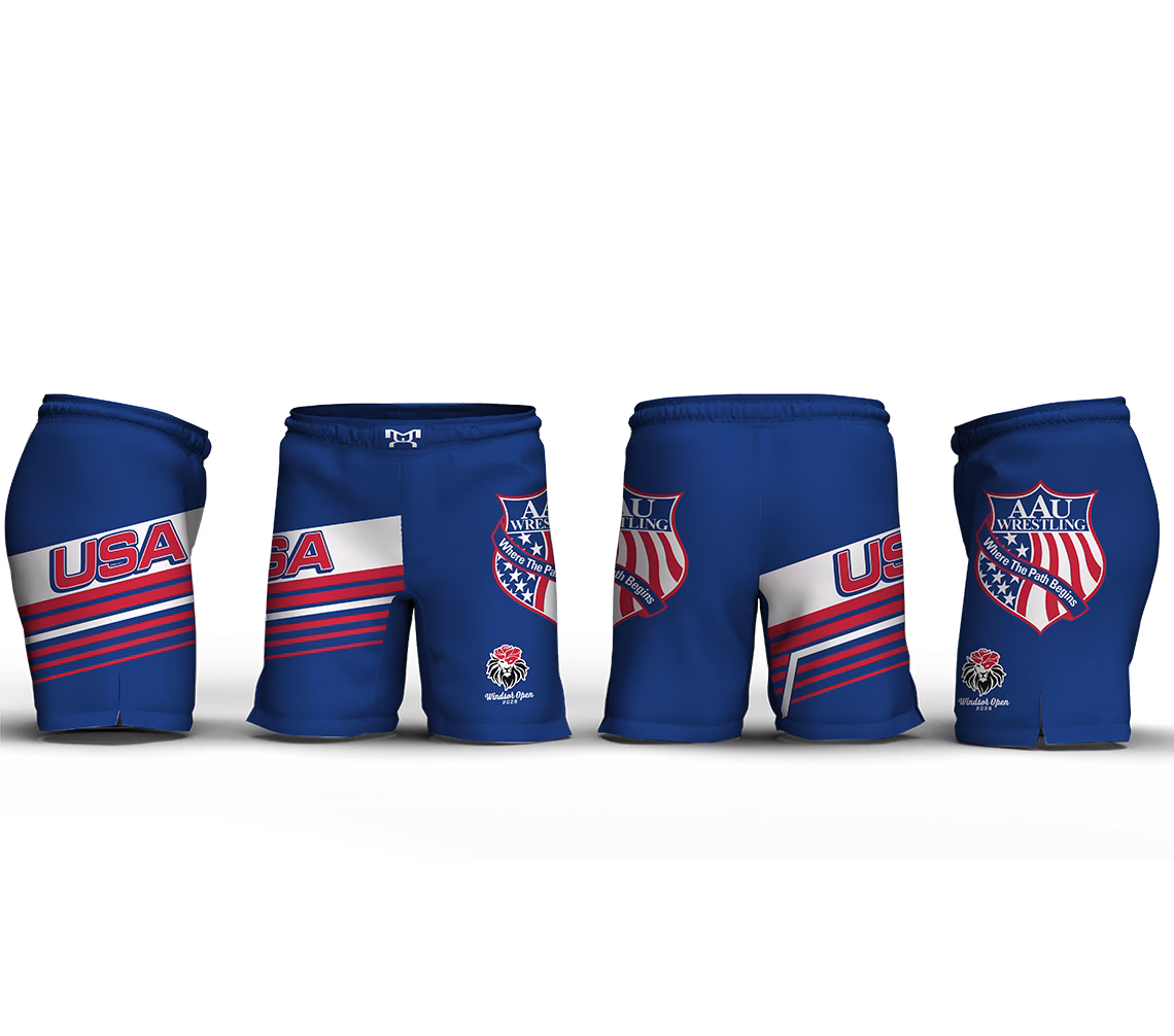 AAU International Men's 9" Fight Short