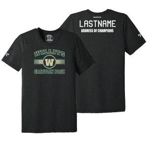 Willits Grappling Pack Black Address Of Champions Heat Press T Shirt