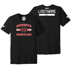Modesto High School Black Address Of Champions Heat Press T Shirt