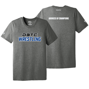 CONTEST D3TC Dark Grey Poly Decal Tshirt