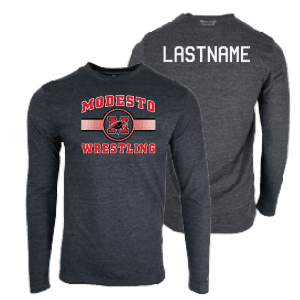Modesto High School Custom Heat Press Long Sleeve T-Shirt