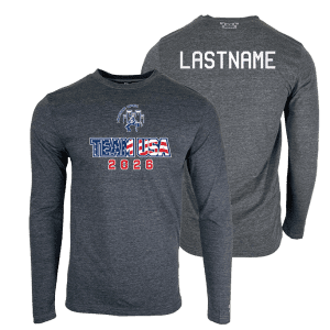 AAU International Custom Heat Press Long Sleeve T-Shirt