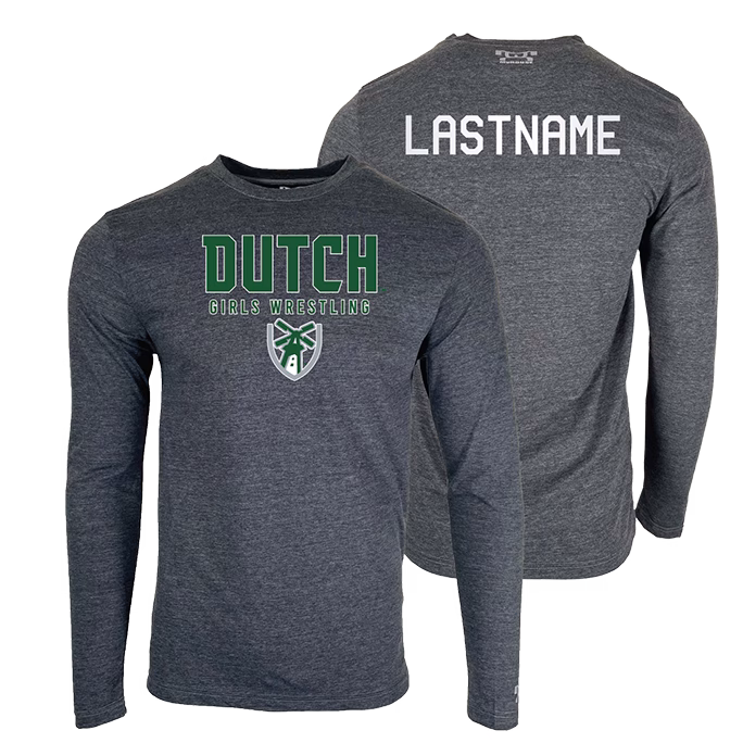 Pella Community School Custom Heat Press Long Sleeve T-Shirt