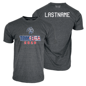 AAU International Custom Heat Press Short Sleeve T-Shirt