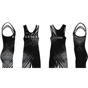 Eastern Carolina Wrestling Academy Black Men's Singlet