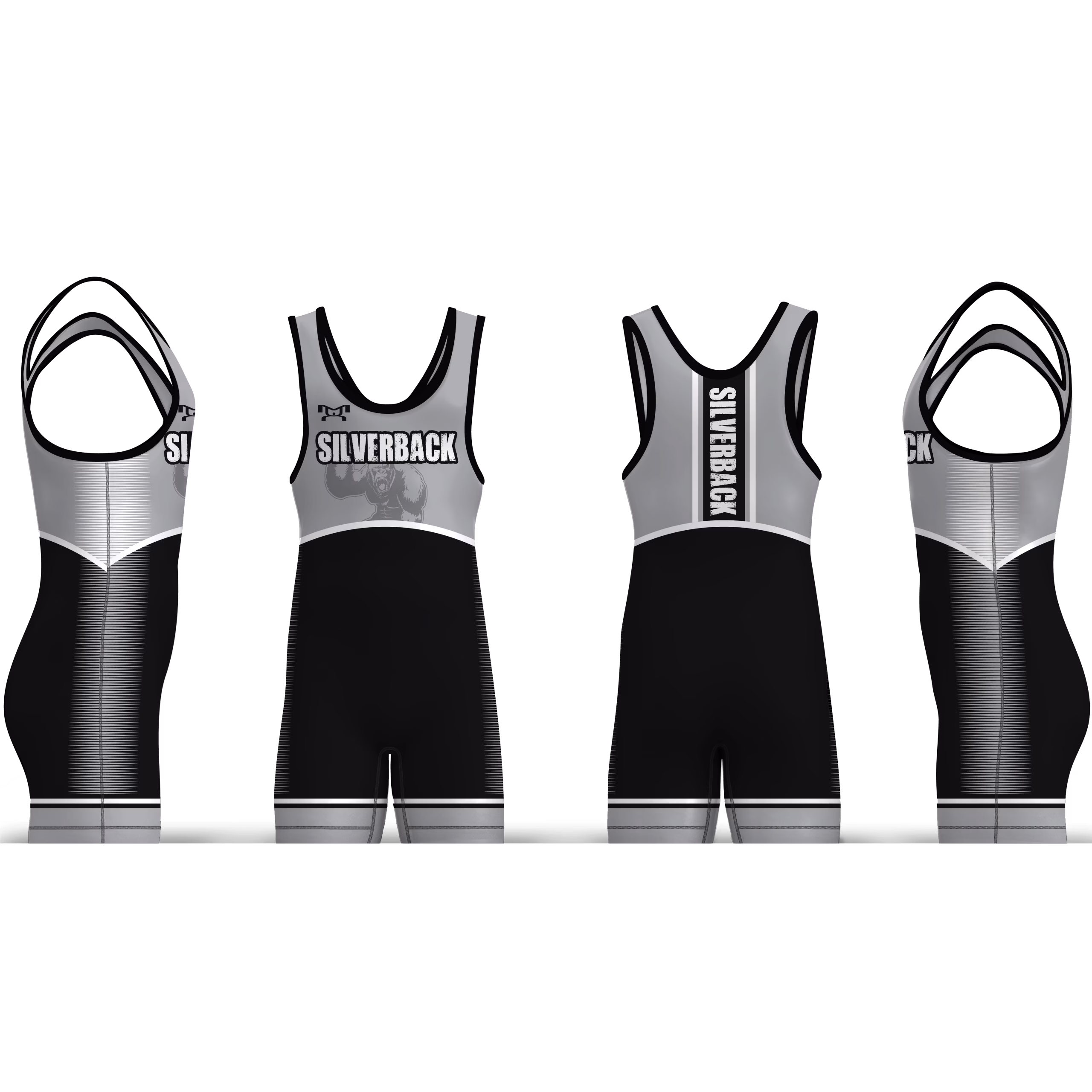 Silverback Wrestling Men's Singlet