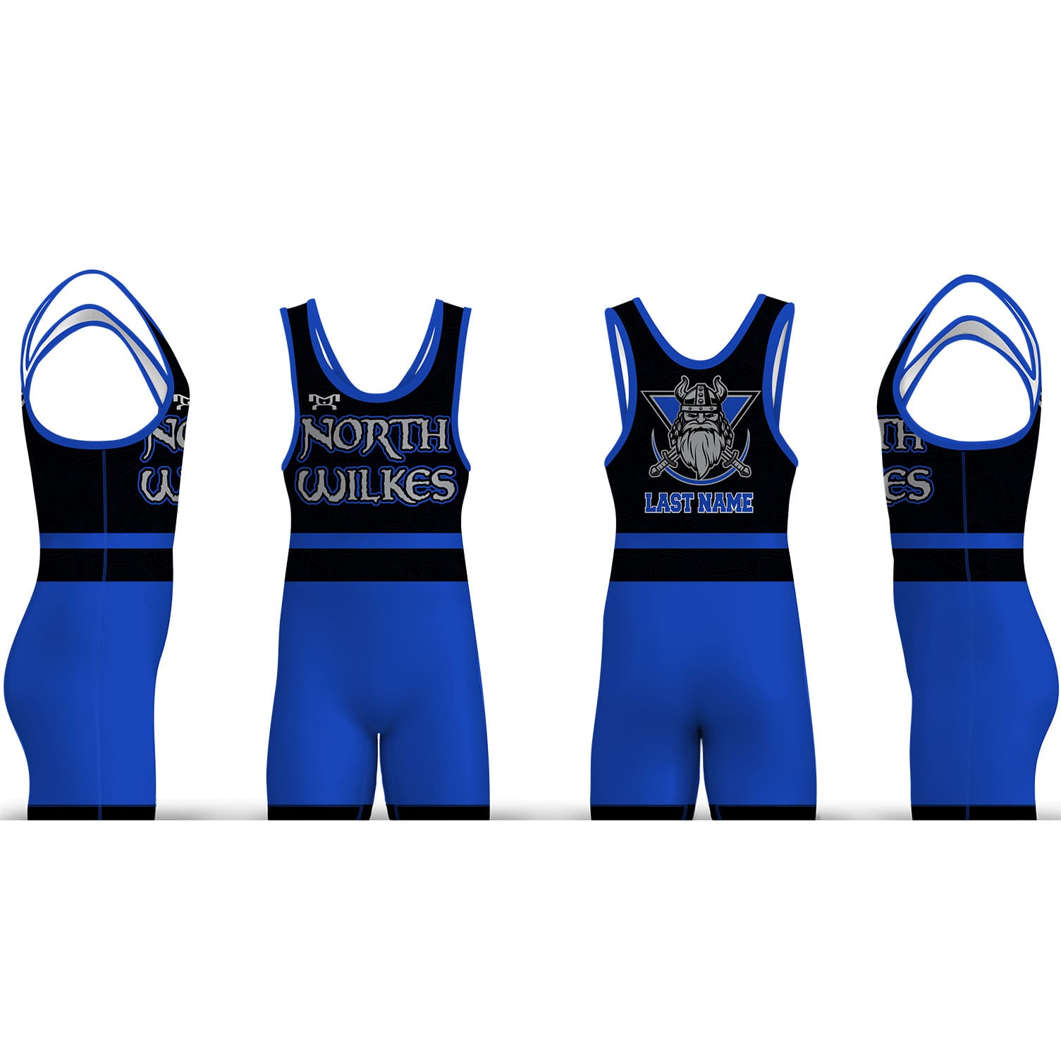 North Wilkes Black Men's Singlet 2026