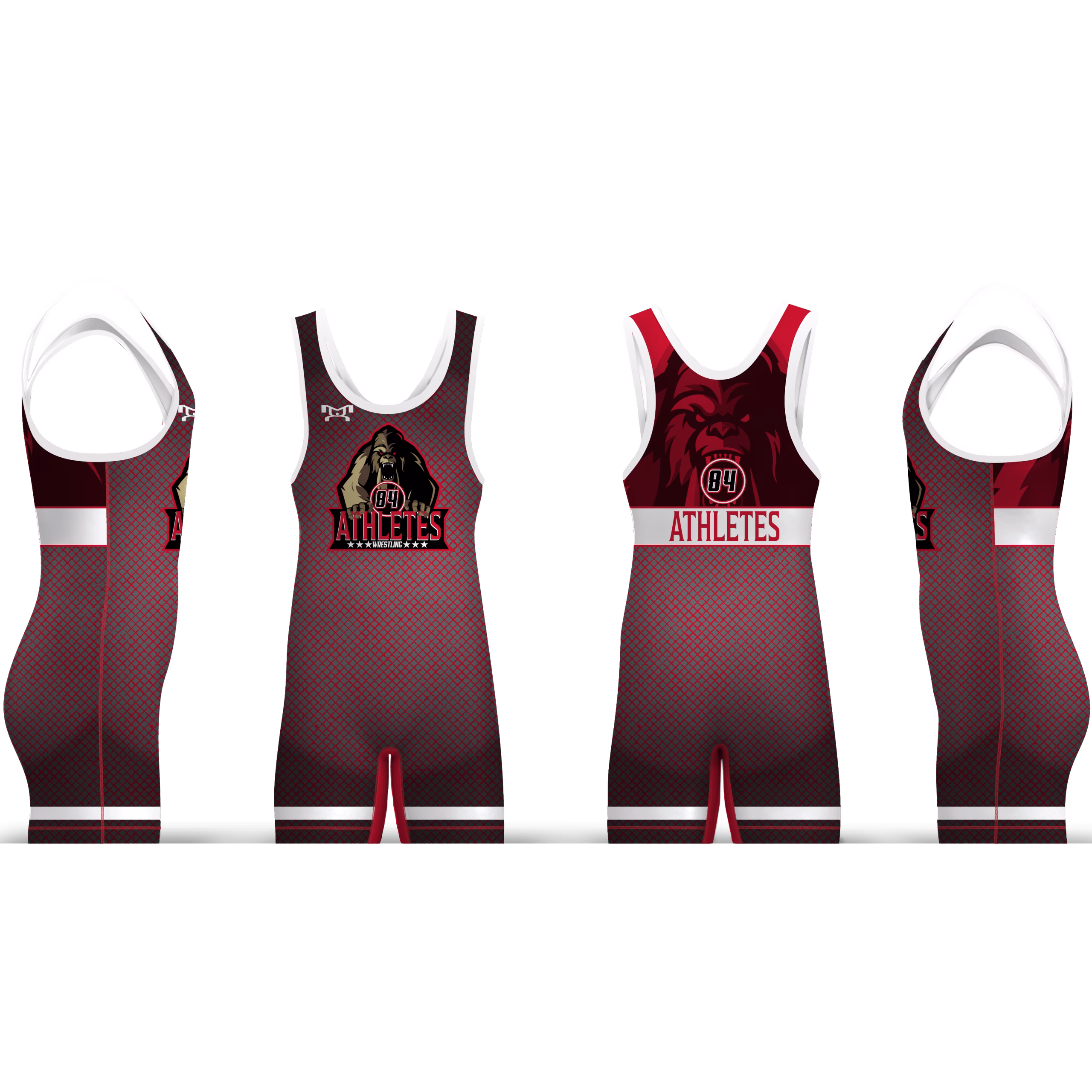 84 Athletes Men's Singlet