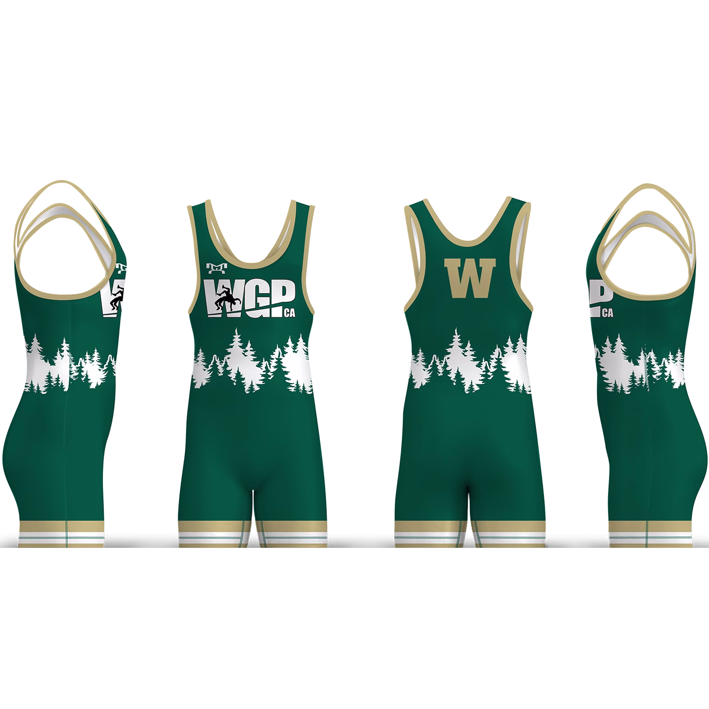 Willits Grappling Pack Men's Singlet