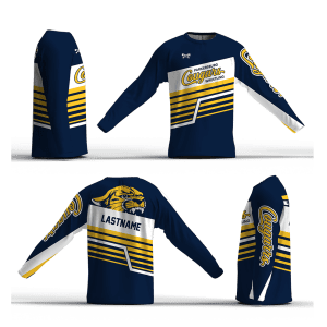 Parkersburg Youth Wrestling Navy Loose Long Sleeve Dri-Fit 2026