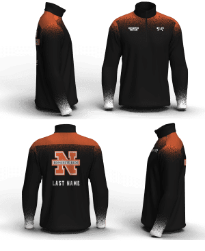 Northampton HS GIRLS Men's Mid-Weight Custom Quarter Zip