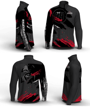 84 Athletes Men's Mid-Weight Custom Quarter Zip