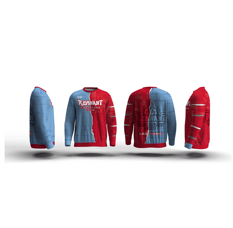 Remnant Wrestling Club Elite Sublimated Crewneck
