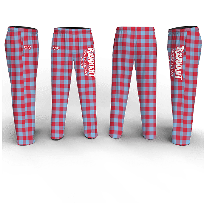 Remnant Wrestling Club Text Poly Fleece Pajama Pants