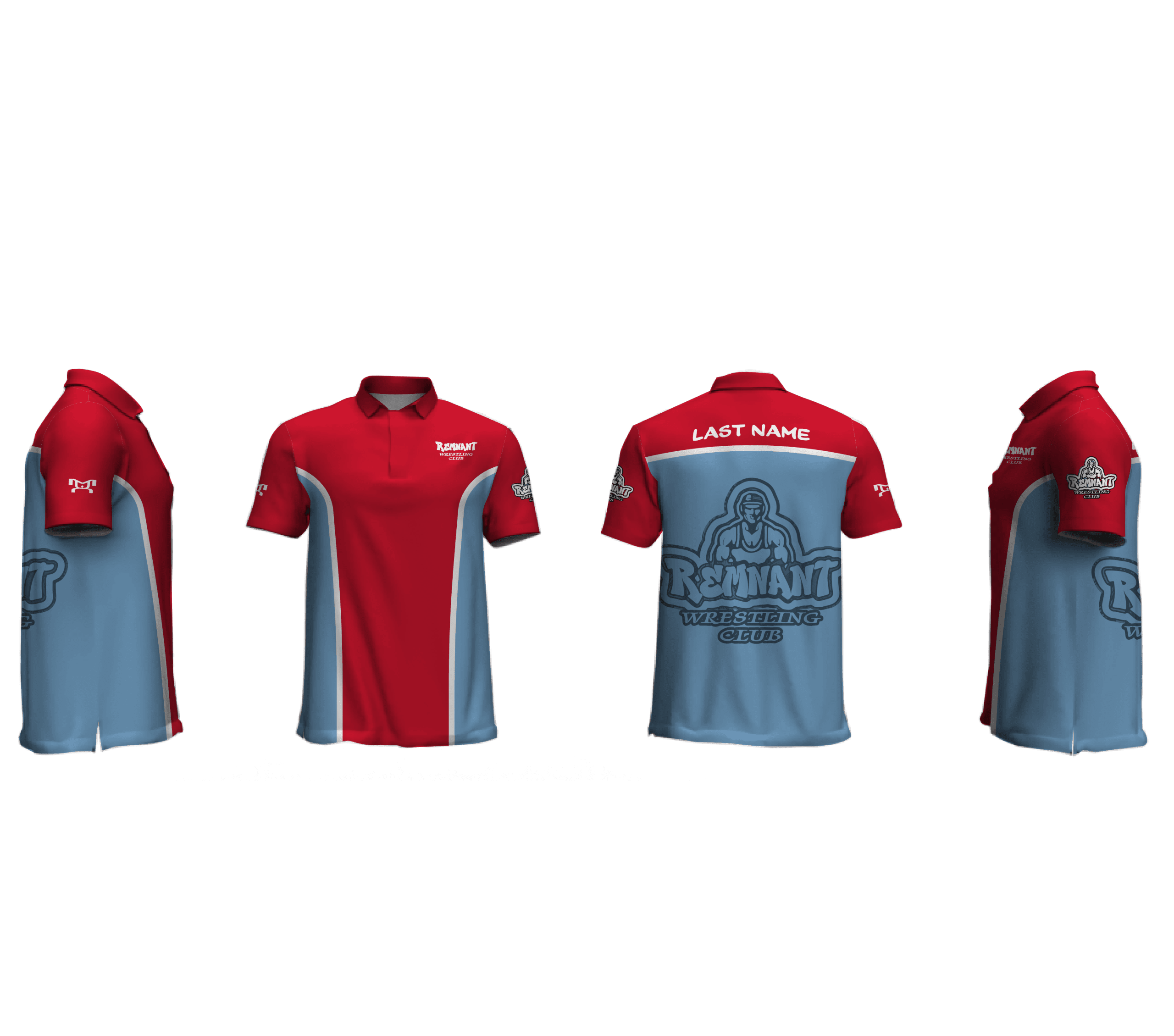 Remnant Wrestling Club Men's Custom Polo