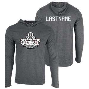 Remnant Wrestling Club Custom Heat Press Long Sleeve Hoodie T-Shirt