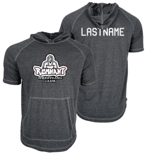 Remnant Wrestling Club Custom Heat Press Short Sleeve Hoodie T-Shirt