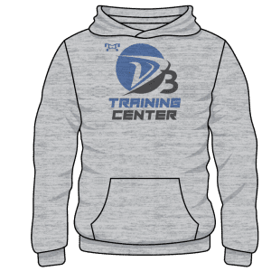 D3 Training Center Custom Sublimated Decal Hoodie