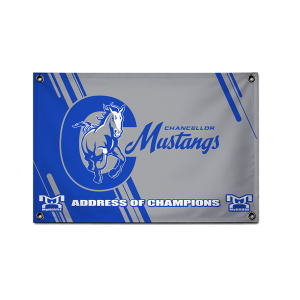 Chancellor MS Mustangs Custom Team Banner