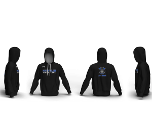 North Wilkes Black Custom Unisex Sublimated Hoodie 2026