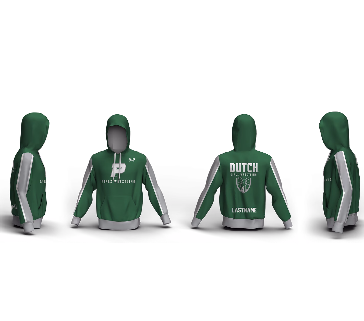 Pella Community School Custom Unisex Sublimated Hoodie
