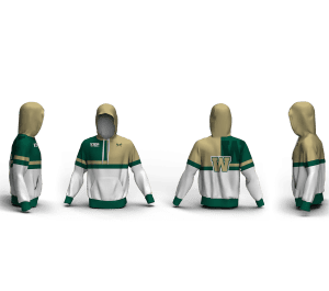 Willits Grappling Pack Custom Unisex Sublimated Hoodie